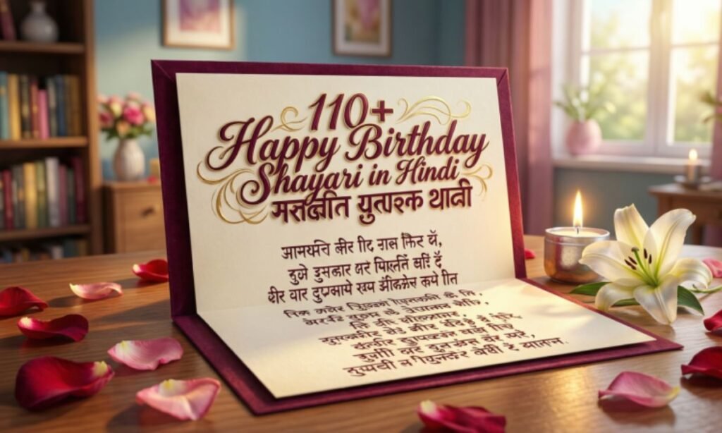 110+ Happy Birthday Shayari in hindi जन्मदिन मुबारक शायरी (1)