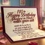 110+ Happy Birthday Shayari in hindi जन्मदिन मुबारक शायरी (1)