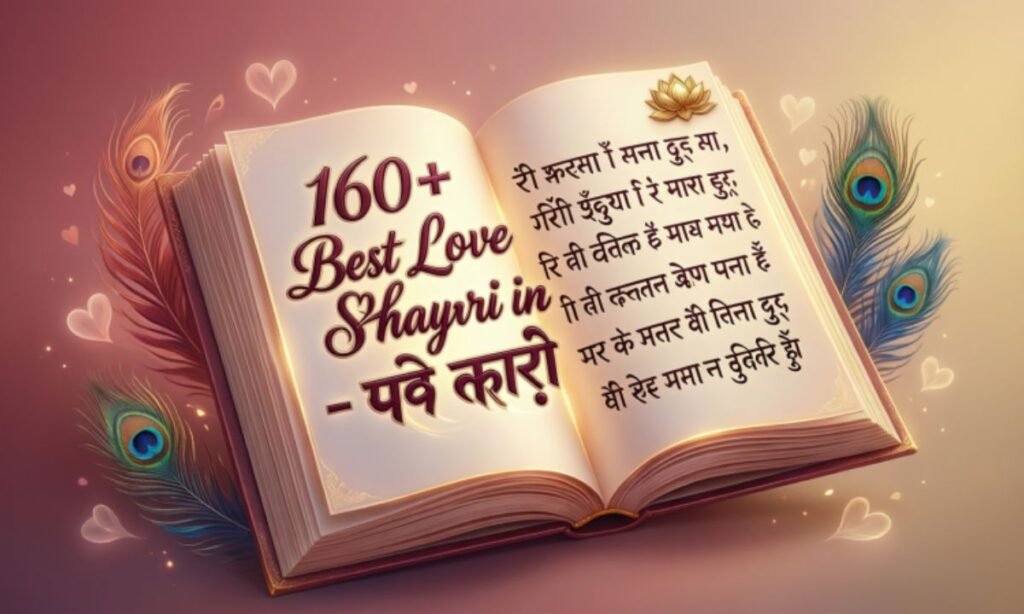 160+ Best Love Shayari in hindi- लव शायरी (1)