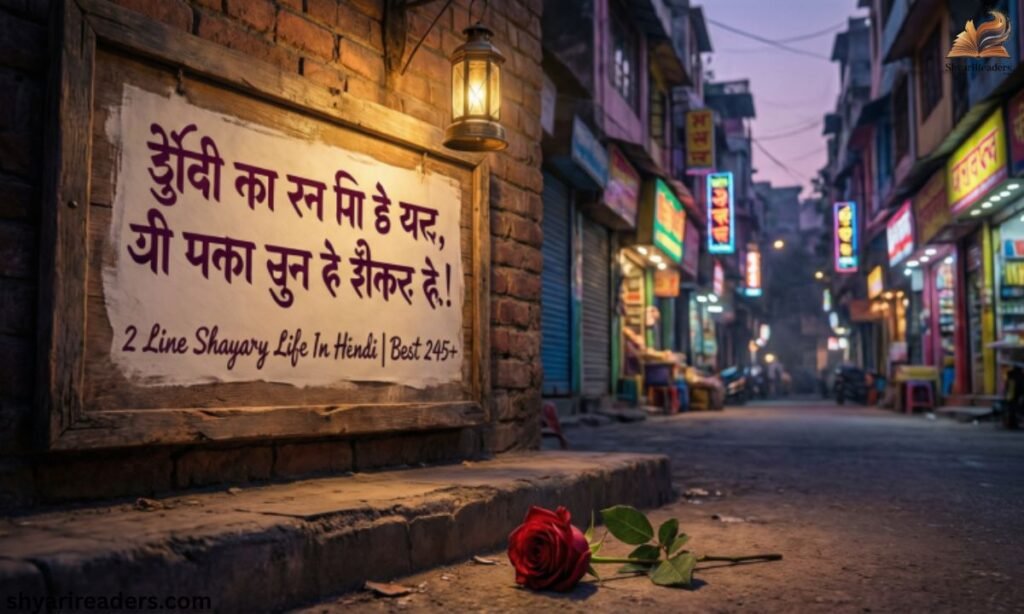 2 Line Shayari Life In Hindi Best 245+ दो लाइन ज़िन्दगी शायरी हिंदी में