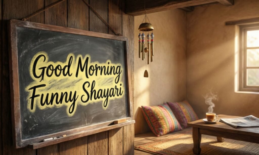 Good Morning Funny Shayari