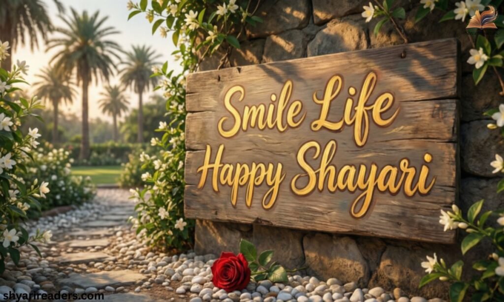 Smile Life Happy Shayari Image