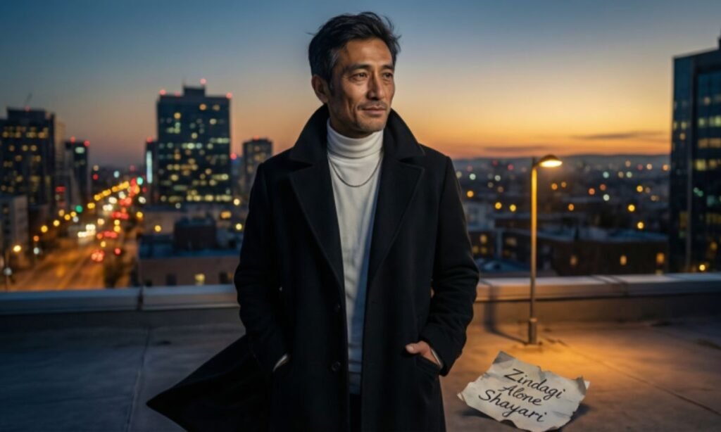 Zindagi Alone Shayari