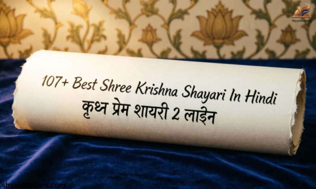 107+ Best Shree Krishna Shayari In Hindi कृष्ण प्रेम शायरी 2 लाइन