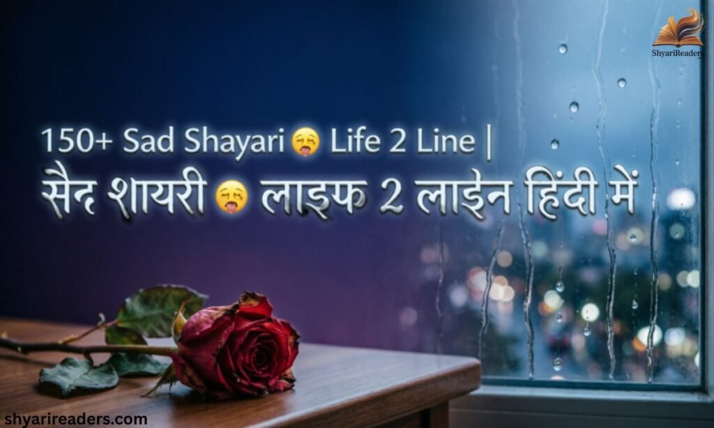 150+ Sad Shayari Life 2 Line सैड शायरी लाइफ 2 लाइन हिंदी में