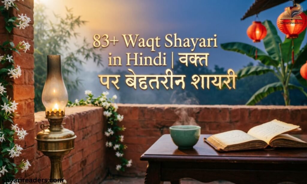 83+ Waqt Shayari in Hindi वक्त पर बेहतरीन शायरी
