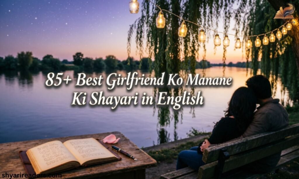 85+ Best Girlfriend Ko Manane Ki Shayari in English