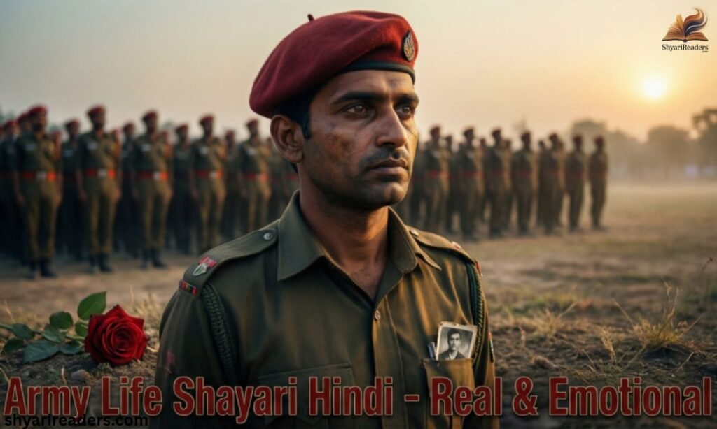 Army Life Shayari Hindi – Real & Emotional