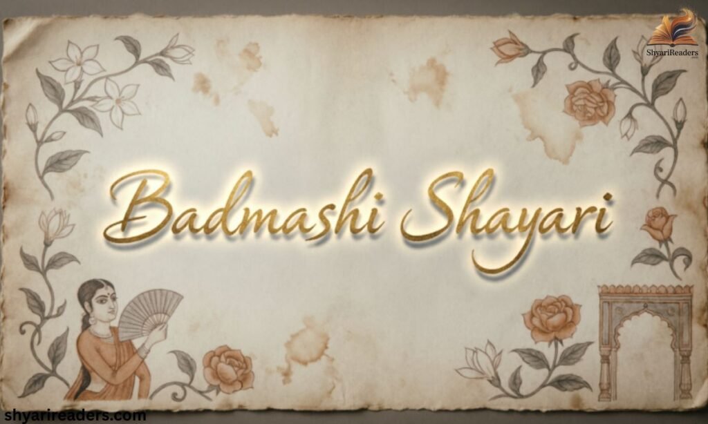 Badmashi Shayari in Hindi