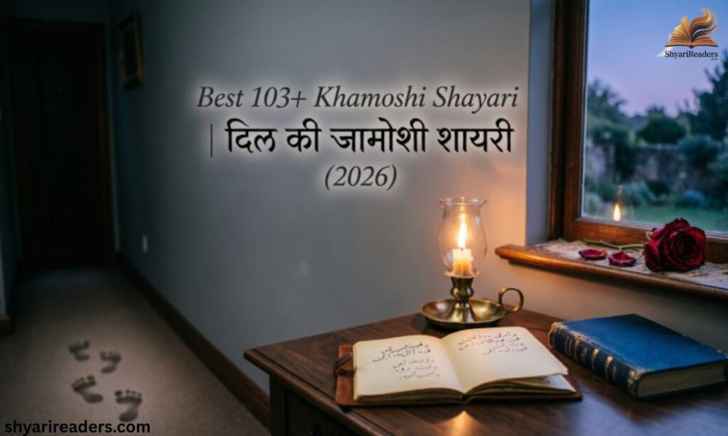 Best 103+ Khamoshi Shayari in Hindi दिल की खामोशी शायरी (2026)