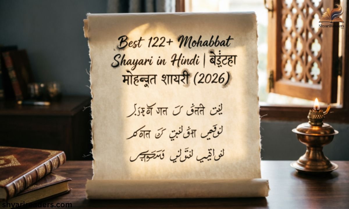 Best 122+ Mohabbat Shayari in Hindi बेइंतहा मोहब्बत शायरी (2026)