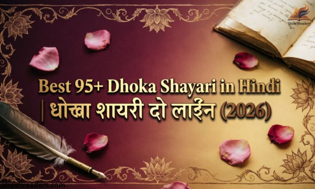 Best 95+ Dhoka Shayari in Hindi धोखा शायरी दो लाइन (2026)