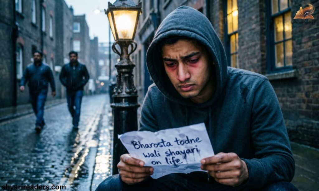 Bharosa todne wali shayari on life