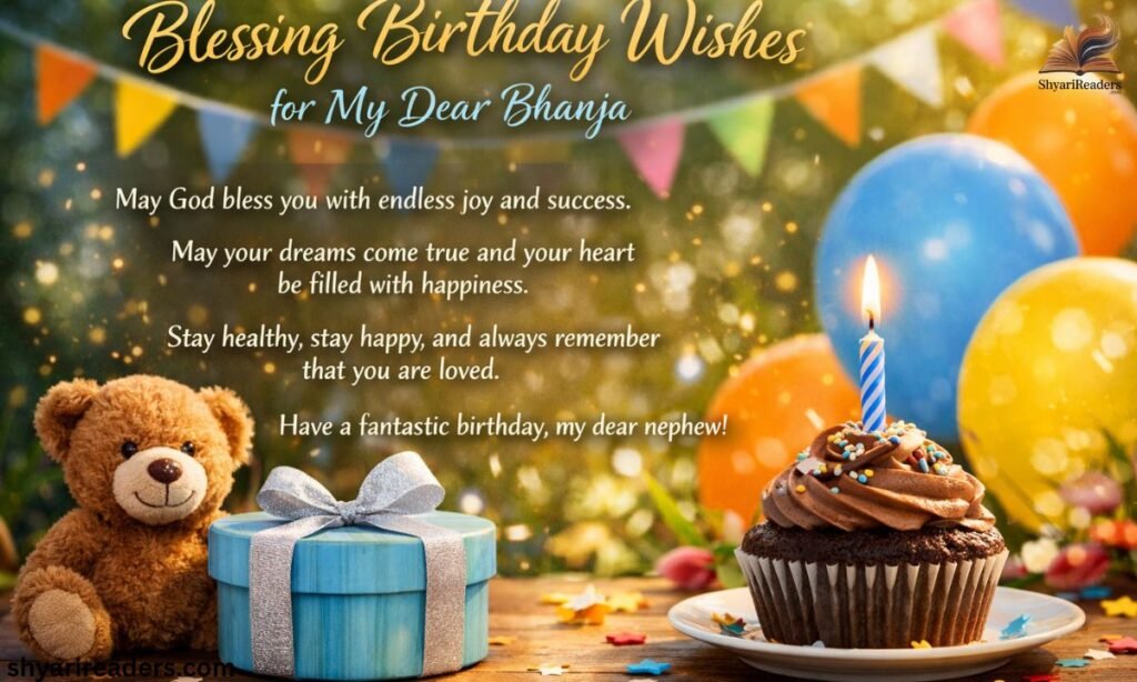 Happy Birthday Shayari for Bhanja