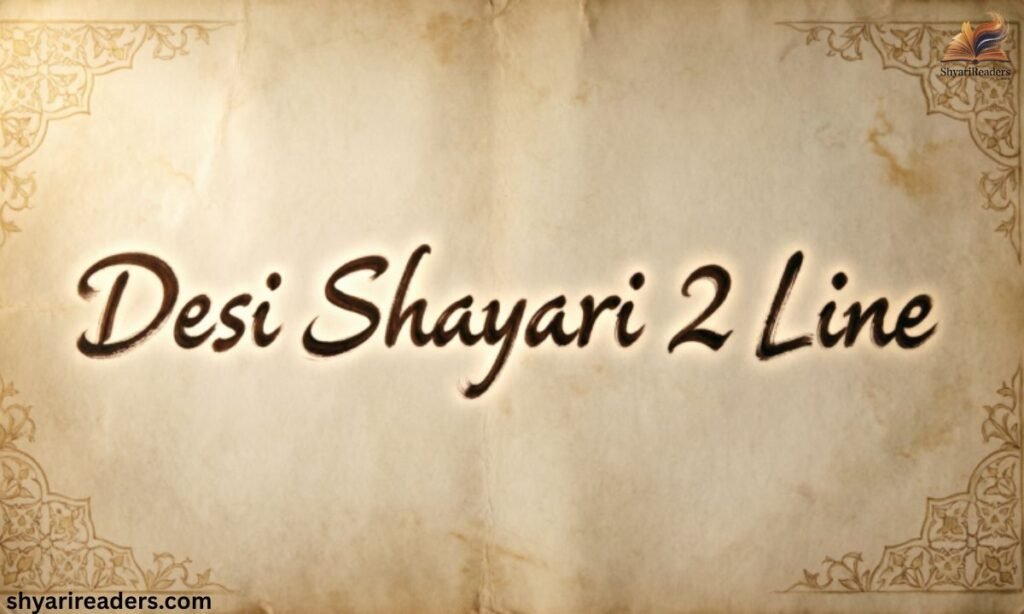 Desi Shayari 2 Line