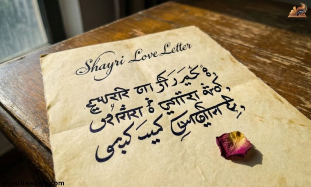 Gujarati Shayari Love Letter