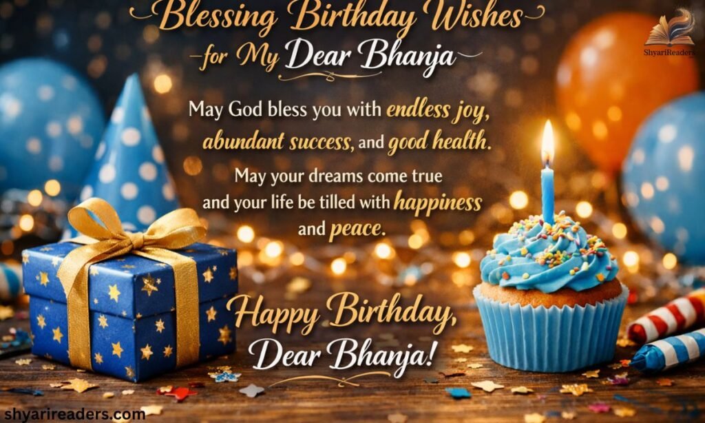 Happy Birthday Shayari for Bhanja