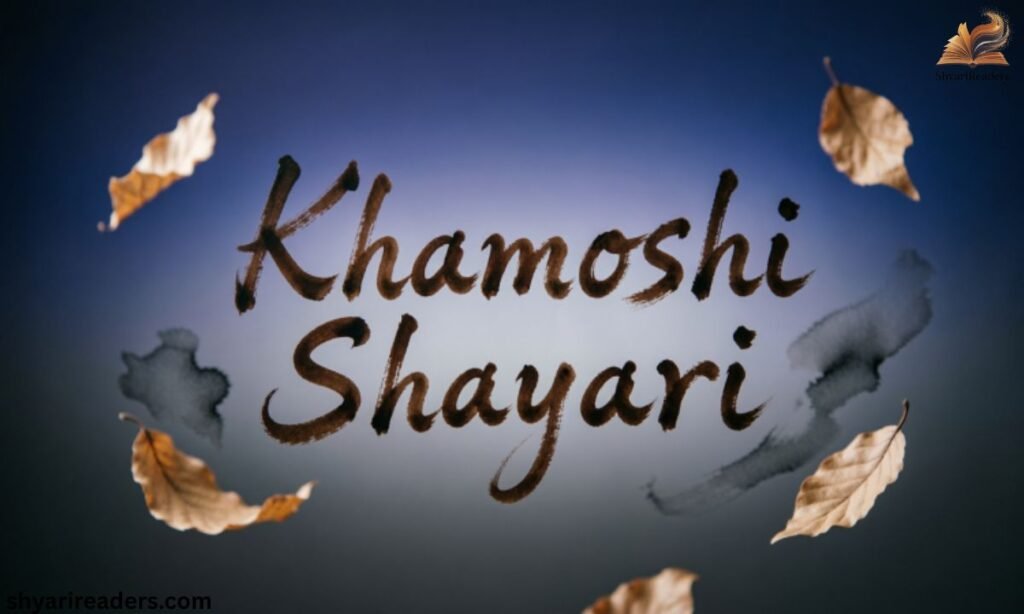 Khamoshi Shayari 2 Line