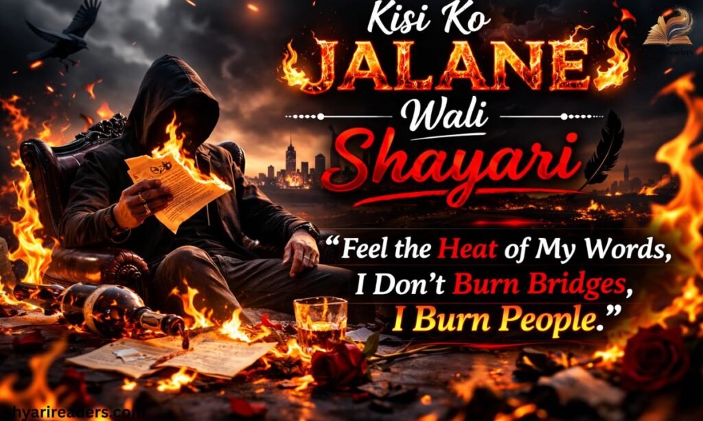 Kisi Ko Jalane Wali Shayari