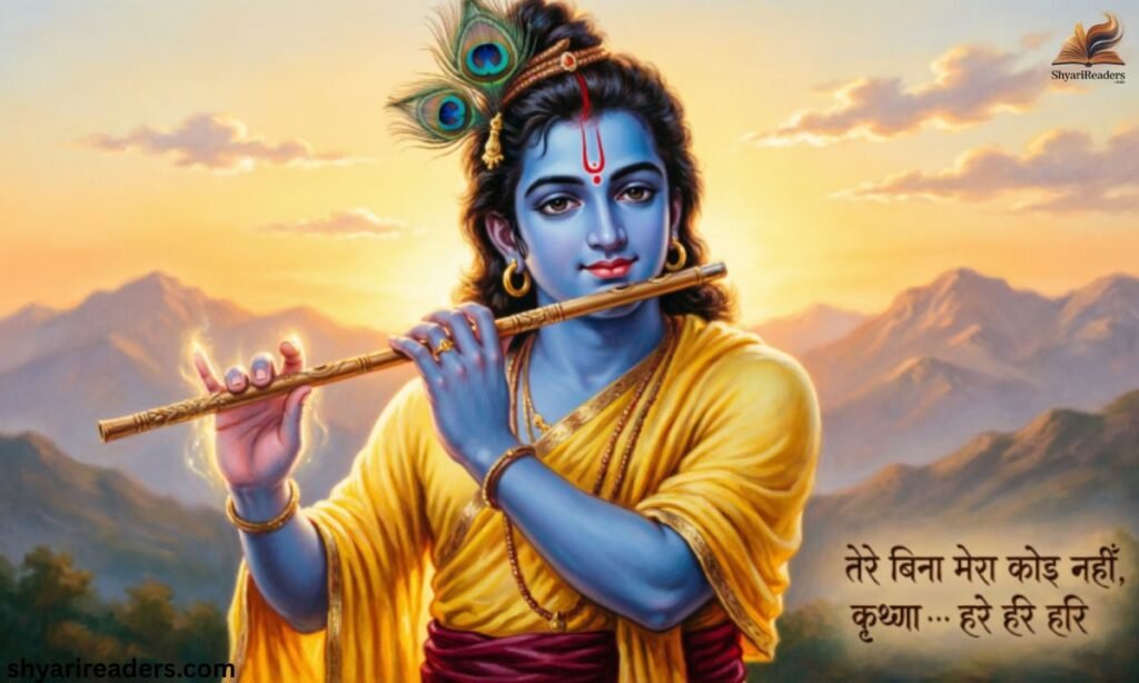 Krishna Shayari In Hindi 2 line