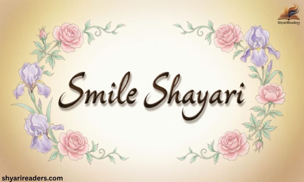 Smile Shayari in Hindi