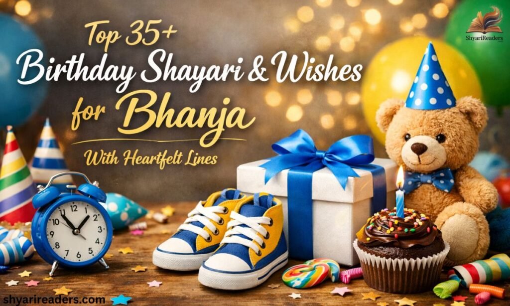 Top 35+Birthday Shayari & Wishes for Bhanja With Heartfelt Lines