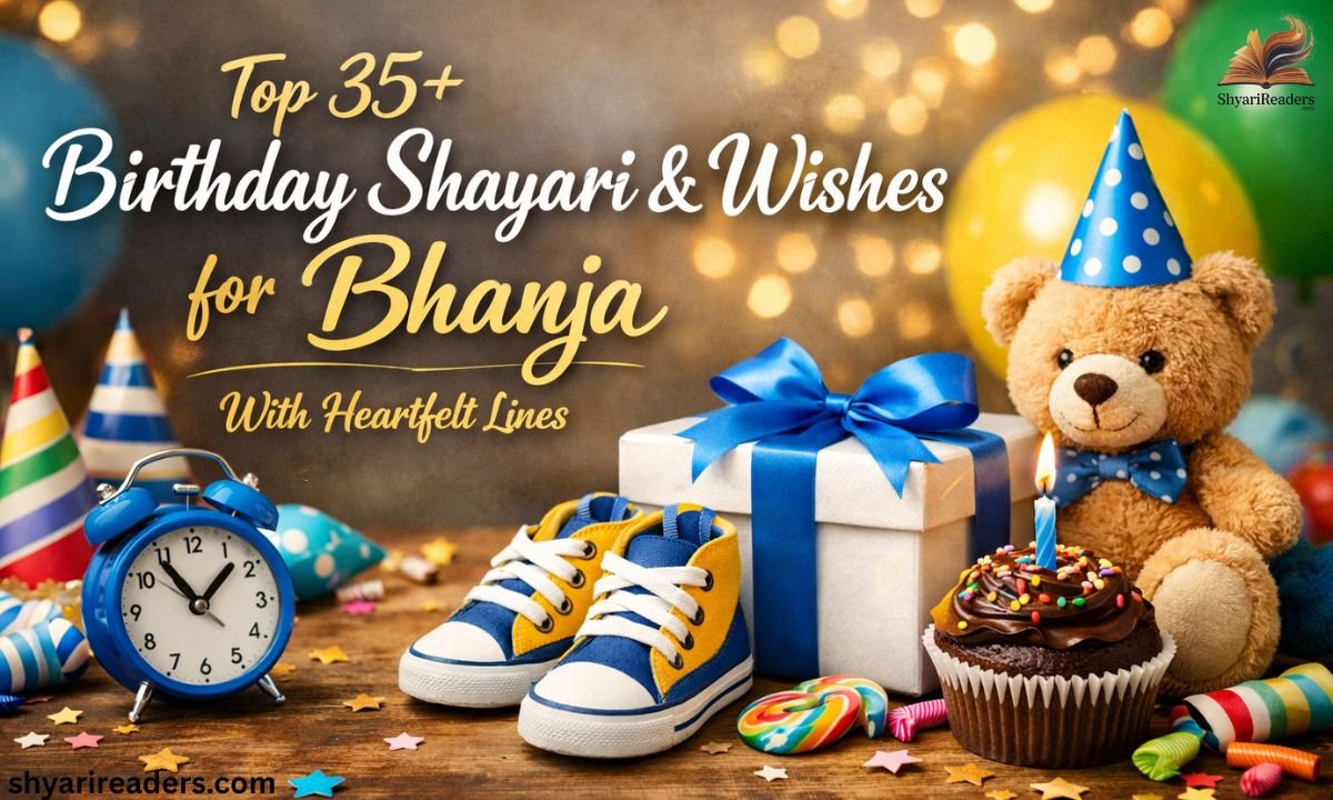 Top 35+Birthday Shayari & Wishes for Bhanja With Heartfelt Lines