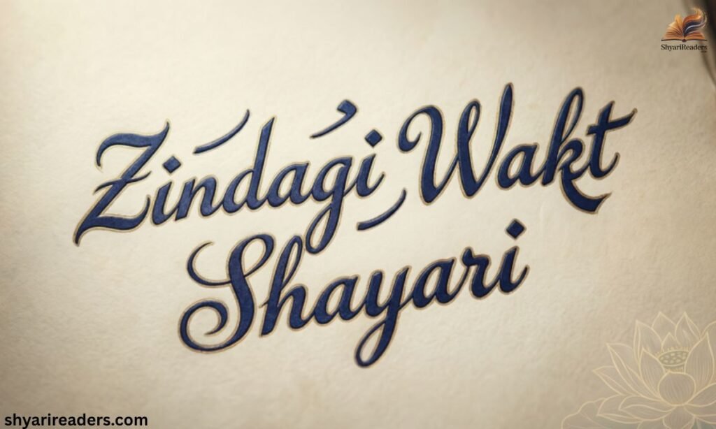 Zindagi Waqt Shayari