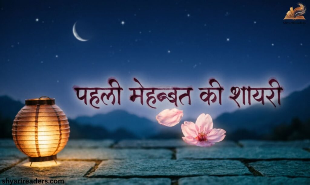 पहली मोहब्बत की शायरी