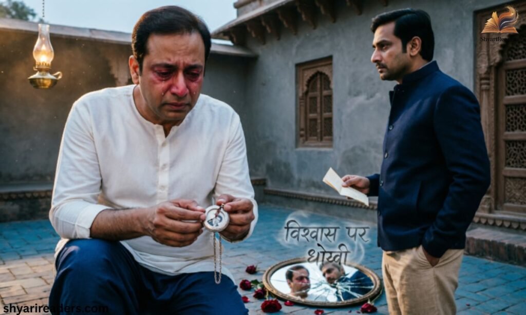 विश्वास पर धोखा शायरी