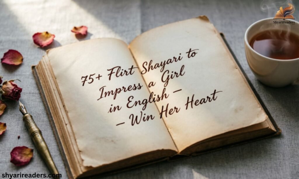 75+Flirt Shayari to Impress a Girl in English – Win Her Heart
