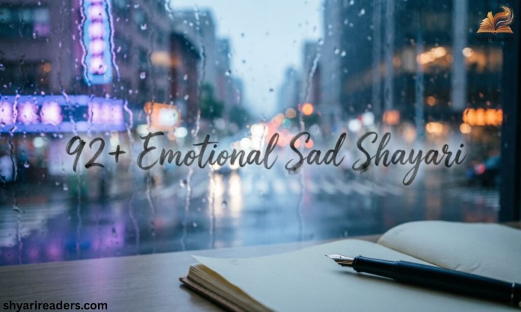 92+ Emotional Sad Shayari