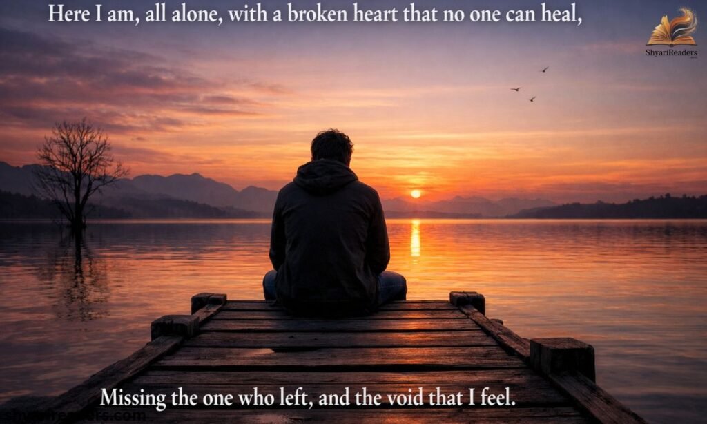 Alone Sad Shayari In English