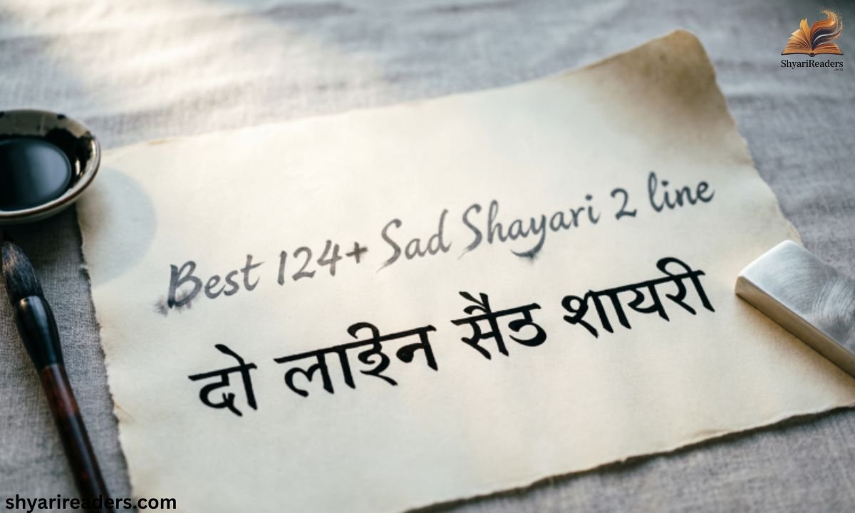 Best 124+ Sad Shayari 2 line दो लाइन सैड शायरी