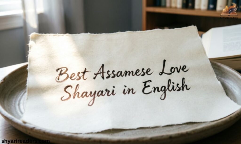 Best Assamese Love Shayari in English