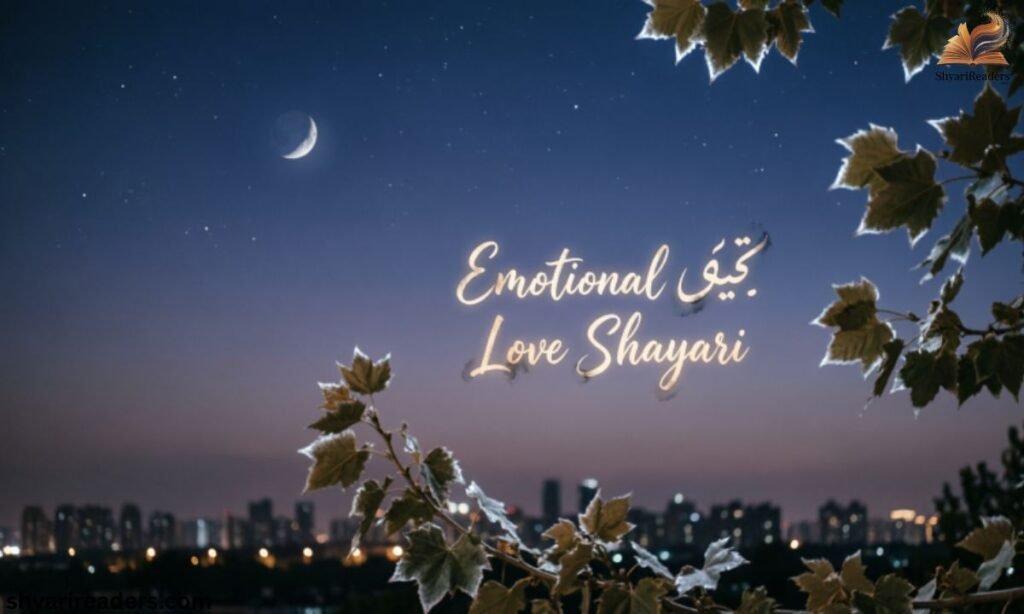 Emotional Love Shayari