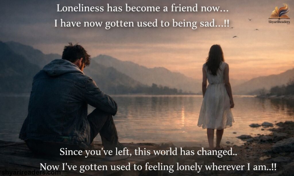 Feeling Alone Sad Shayari