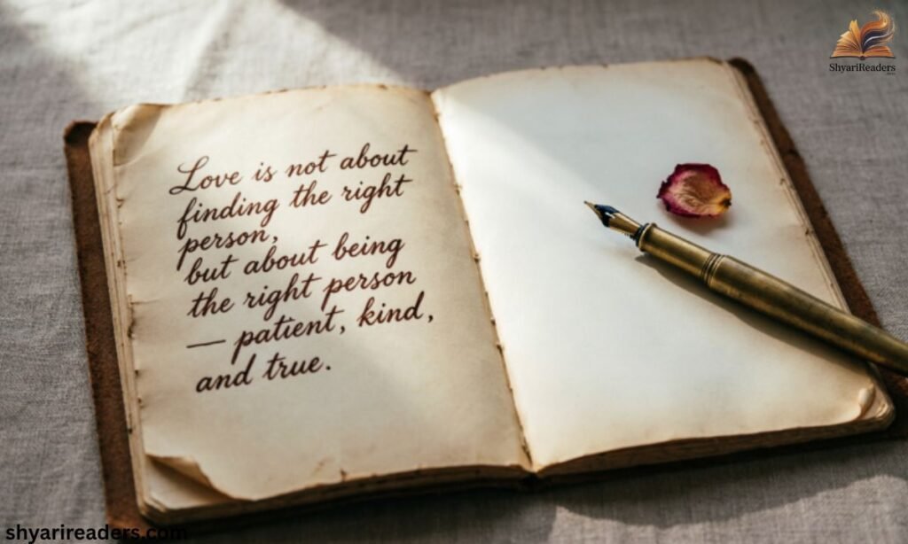 Love Motivational Shayari In English