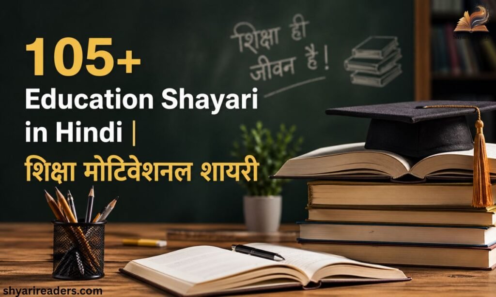 105+ Education Shayari in Hindi शिक्षा मोटिवेशनल शायरी