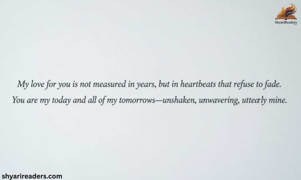 2 Line Love Shayari in English For Him