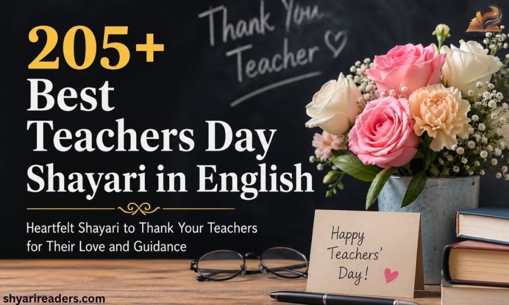 205+ Best Teachers Day Shayari in English