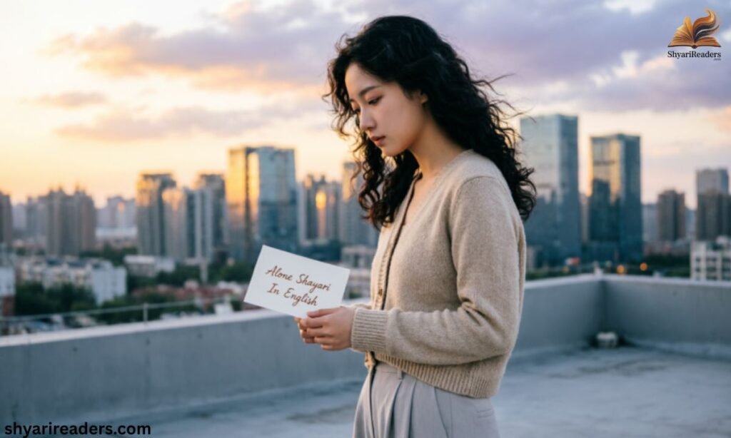 Alone Shayari In English