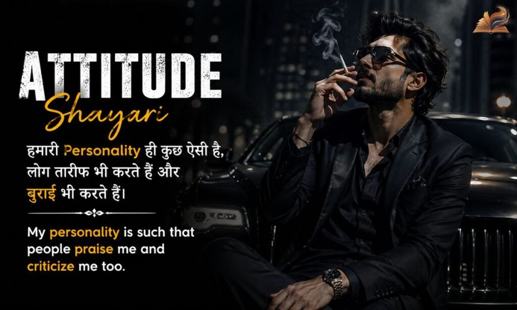 Attitude Shayari in English Hindi