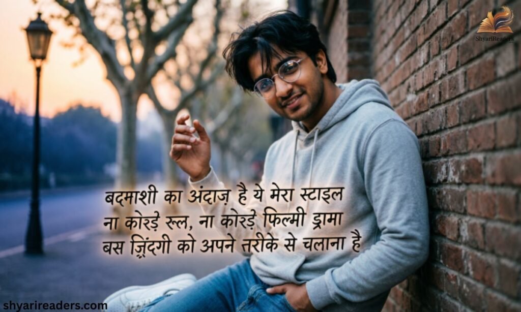 Badmashi Status Shayari
