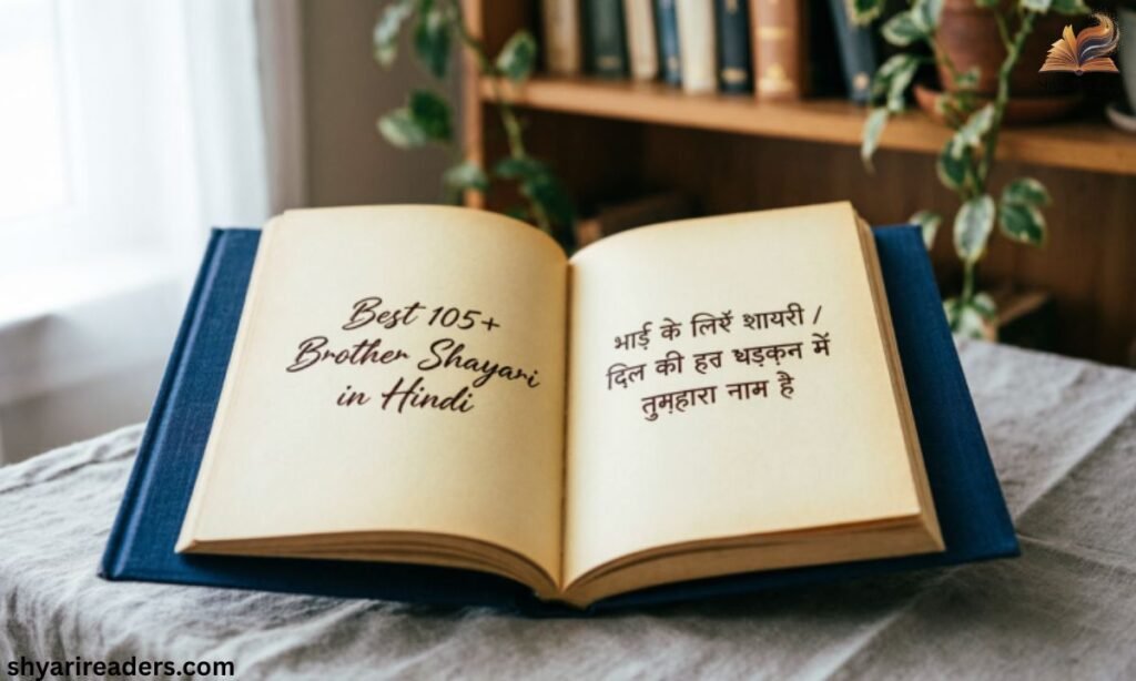 Best 105+ Brother Shayari in Hindi - भाई के लिए शायरी