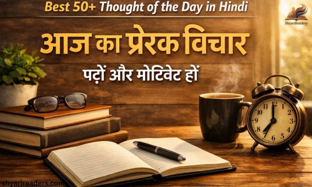 Best 50+ Thought of the Day in Hindi आज का प्रेरक विचार पढ़ें और मोटिवेट हों