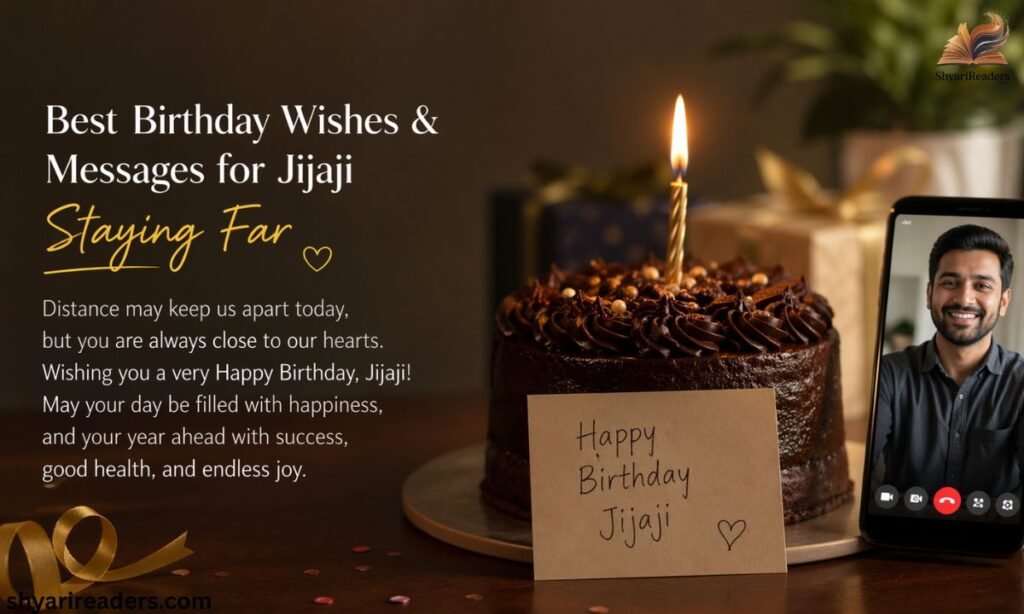 Best Birthday Wishes & Messages for Jijaji Staying Far
