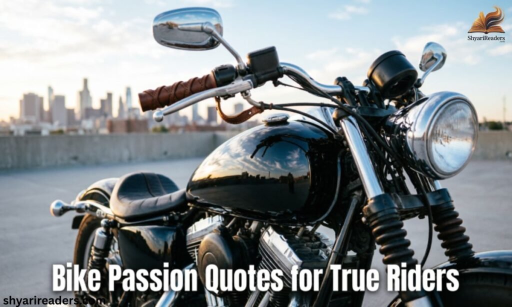 Bike Passion Quotes for True Riders