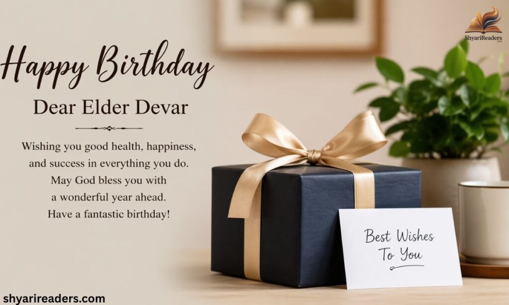Birthday Wishes for Elder Devar