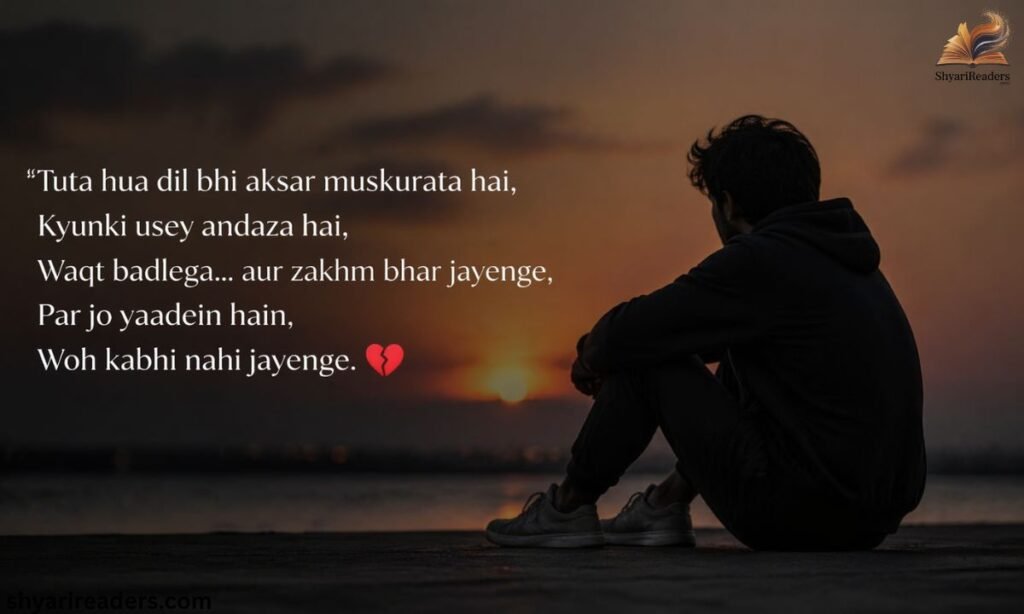 Broken heart shayari